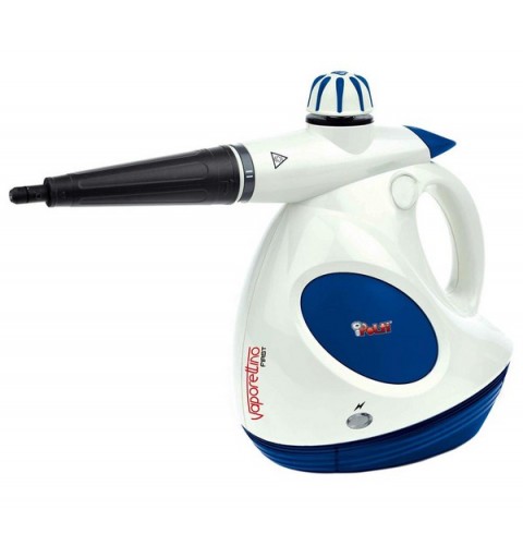 Polti Vaporetto First Pulitore a vapore portatile 0,2 L 1000 W Blu, Bianco