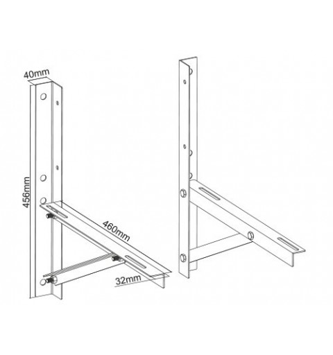 Superior Electronics SUPSAW001 accesorio para aire acondicionado Ménsula de soporte para aire acondicionado