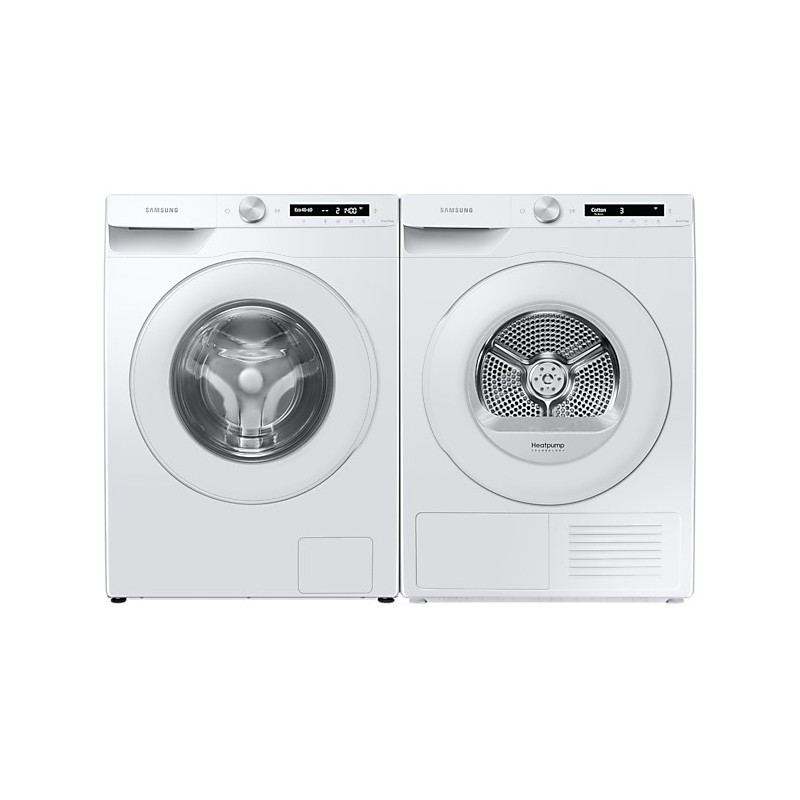 Samsung DV90T5240TW S3 tumble dryer Freestanding Front-load 9 kg A+++ White