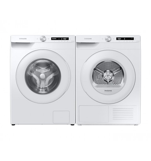 Samsung DV90T5240TW S3 tumble dryer Freestanding Front-load 9 kg A+++ White
