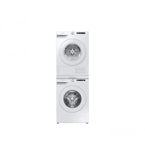 Samsung DV90T5240TW S3 tumble dryer Freestanding Front-load 9 kg A+++ White