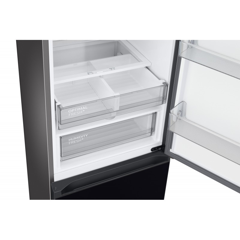 Samsung RB38A7B6D22 réfrigérateur-congélateur Autoportante D Noir