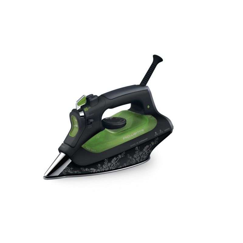 Rowenta DW6030D1 iron Dry & Steam iron Microsteam 400 HD 3De soleplate 2500 W Black, Green