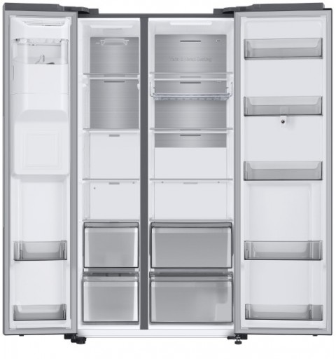 Samsung RS6HA8891SL frigo américain Autoportante 591 L E Gris