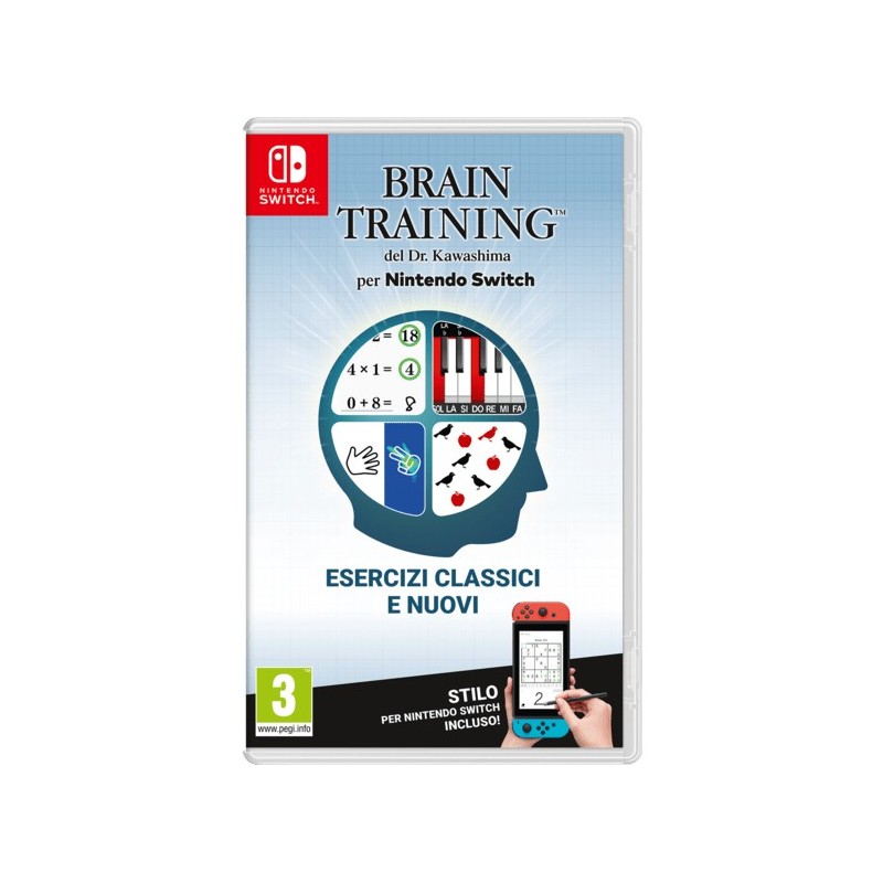 Nintendo HAC Brain Training Dr. Kawashima Estándar Italiano Nintendo Switch