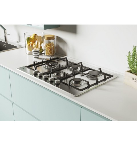Candy CHG7WLWPX Stainless steel Built-in 75 cm Gas 5 zone(s)