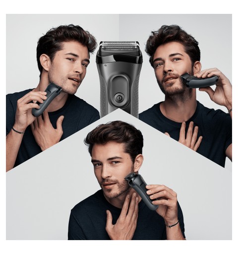 Braun BeardTrimmer Series 3 3000BT Shave&Style Grau