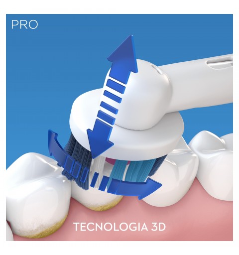 Oral-B PRO 700 Adulte Brosse à dents rotative oscillante Bleu, Blanc