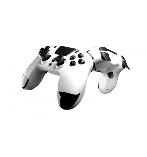Gioteck VX4 Blanco Bluetooth Gamepad Analógico Digital PC, PlayStation 4, PlayStation 5