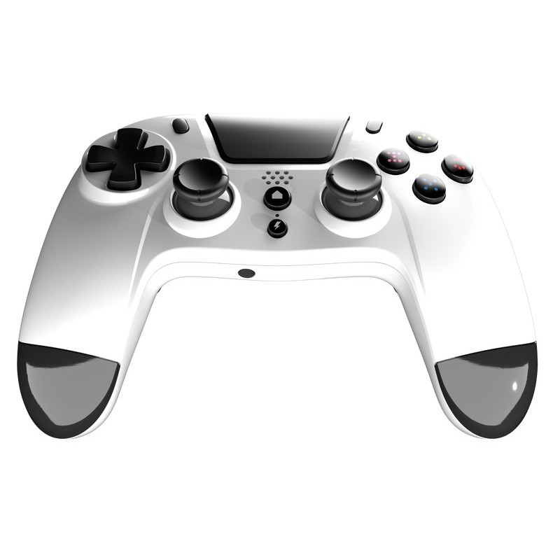 Gioteck VX4 Blanco Bluetooth Gamepad Analógico Digital PC, PlayStation 4, PlayStation 5