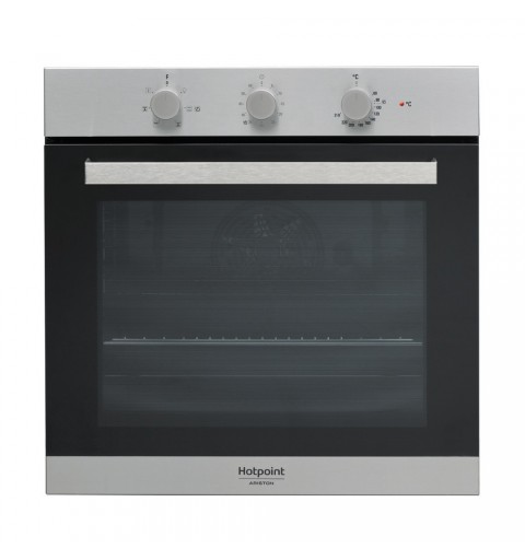 Hotpoint 3AF 534 H IX HA 71 L 5800 W A Nero, Acciaio inossidabile