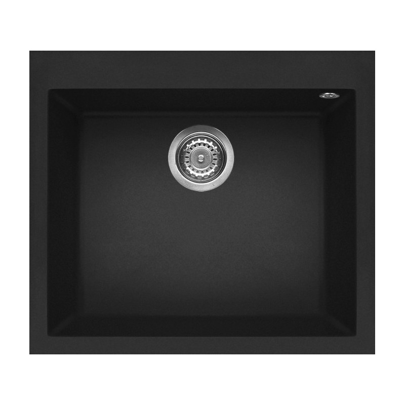 Elleci Quadra 105 Top-mounted sink Rectangular Granitek