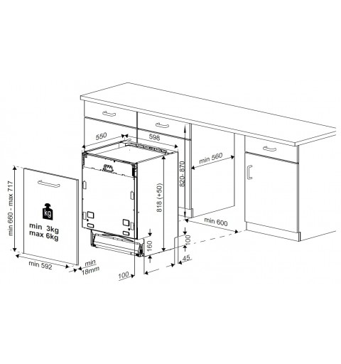 Beko BDIN38521Q Entièrement intégré 15 couverts E