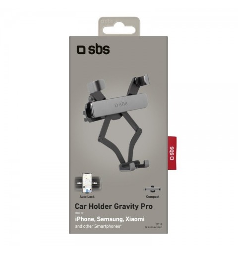 SBS TESUPGRAVPRO holder Passive holder Mobile phone Smartphone Black, Grey