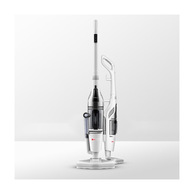 Deerma ZQ990W nettoyeur vapeur Nettoyeur vapeur balai 0,38 L 1300 W Noir, Blanc