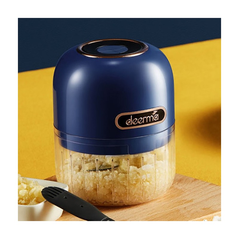 Deerma JS100 tritaverdure elettrico 0,15 L 40 W Nero, Blu, Trasparente