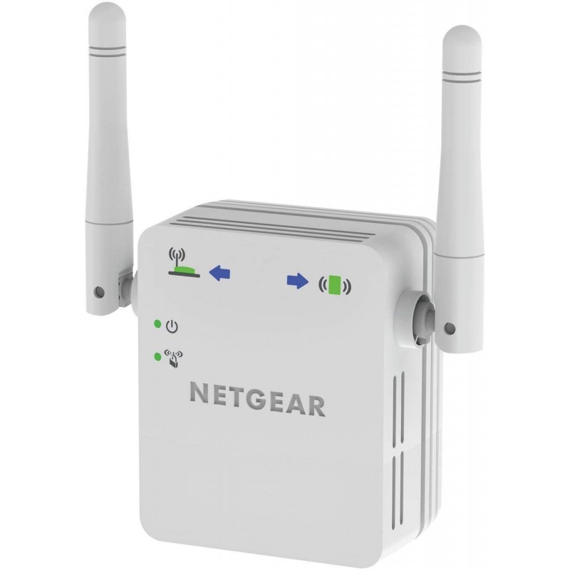Netgear N300 WiFi Range Extender Netzwerksender & -empfänger Weiß 10, 100, 300 Mbit s