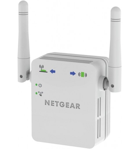 Netgear N300 WiFi Range Extender Netzwerksender & -empfänger Weiß 10, 100, 300 Mbit s