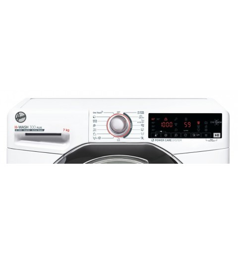 Hoover H-WASH 300 PLUS H3WS437TAMCE 1-S Waschmaschine Frontlader 7 kg 1300 RPM A Weiß