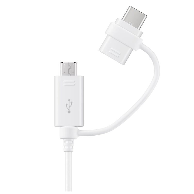 Samsung EP-DG930 USB cable 1.5 m USB 2.0 USB A USB C Micro-USB B White Samsung EP-DG930 USB cable 1.5 m USB 2.0 USB A USB C Micro-USB B White