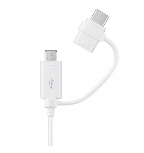 Samsung EP-DG930 USB cable 1.5 m USB 2.0 USB A USB C Micro-USB B White