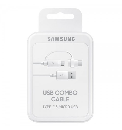 Samsung EP-DG930 USB Kabel 1,5 m USB 2.0 USB A USB C Micro-USB B Weiß