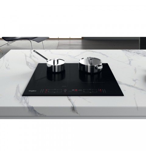 Whirlpool WL B1160 BF hob Black Built-in 59 cm Zone induction hob 4 zone(s)