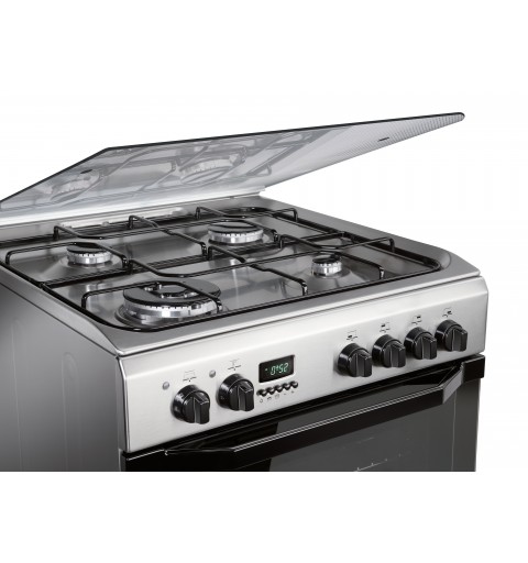 Indesit I6TMH2AF(X) I Cucina Gas Acciaio inossidabile A