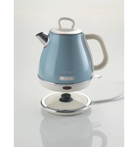 Ariete 2868 electric kettle 1 L 1630 W Blue