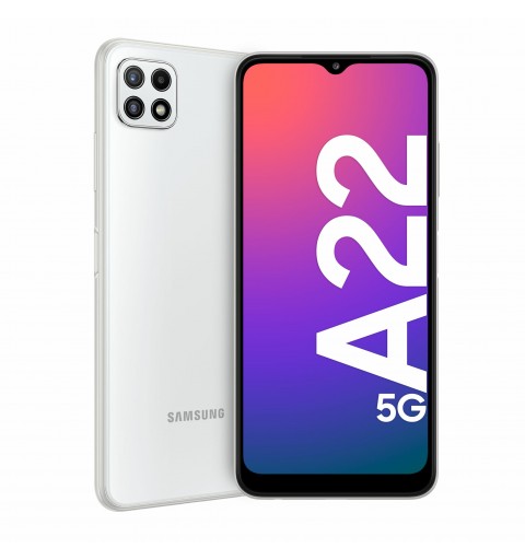 Samsung Galaxy A22 5G SM-A226B 16,8 cm (6.6") Double SIM USB Type-C 4 Go 64 Go 5000 mAh Blanc