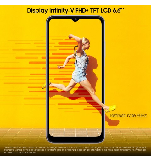 Samsung Galaxy A22 5G SM-A226B 16,8 cm (6.6") Double SIM USB Type-C 4 Go 64 Go 5000 mAh Violet