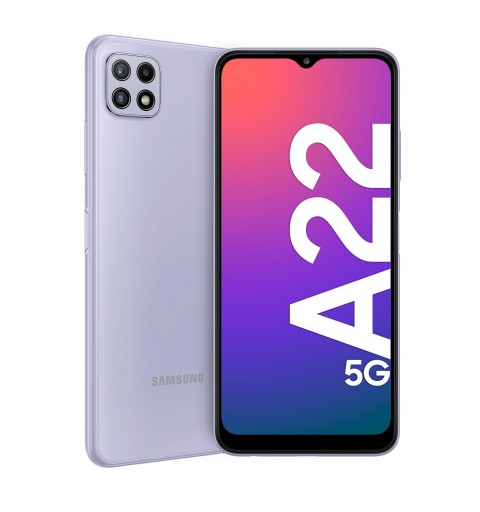 TIM Samsung Galaxy A22 5G 16.8 cm (6.6") Dual SIM USB Type-C 4 GB 64 GB 5000 mAh Violet