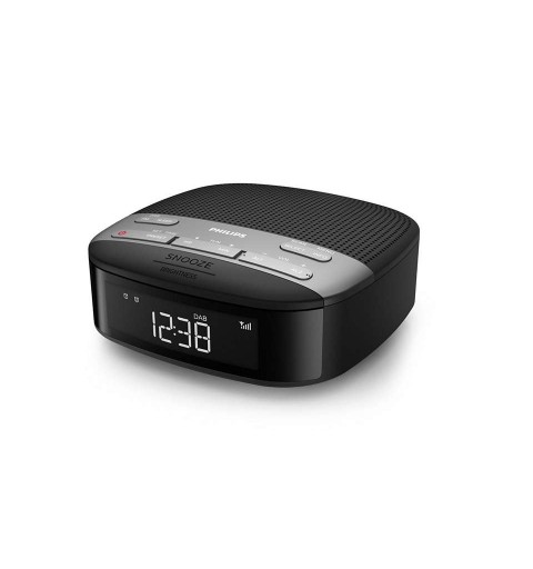 Philips TAR3505 12 radio Clock Digital Black, Grey
