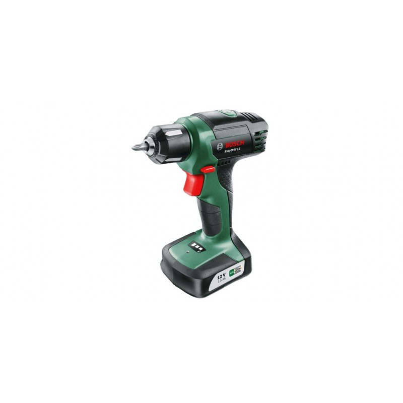 Bosch Easy Drill 12 700 Giri min Senza chiave 900 g Nero, Verde