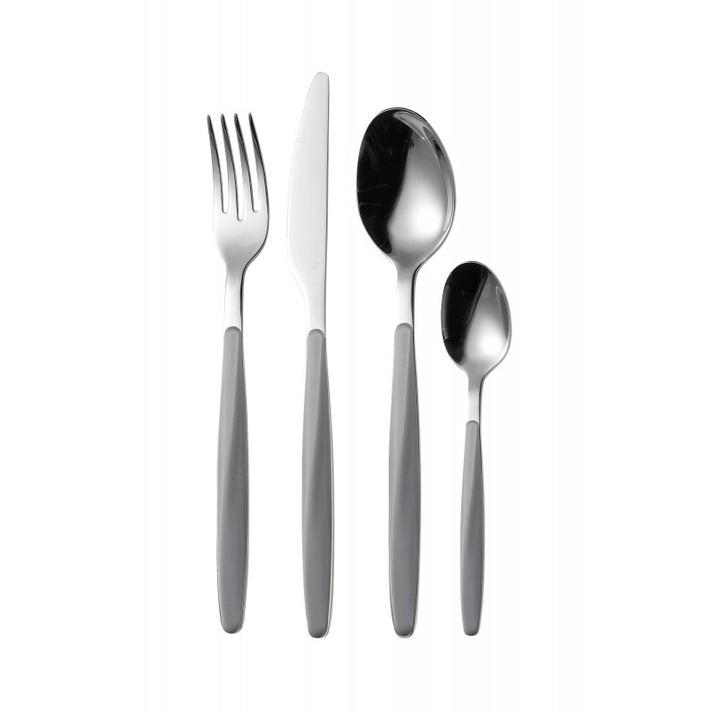 Fratelli Guzzini My Fusion Besteck-Set 24 Stück(e) Grau