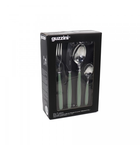 Fratelli Guzzini My Fusion flatware set 24 pc(s) Olive