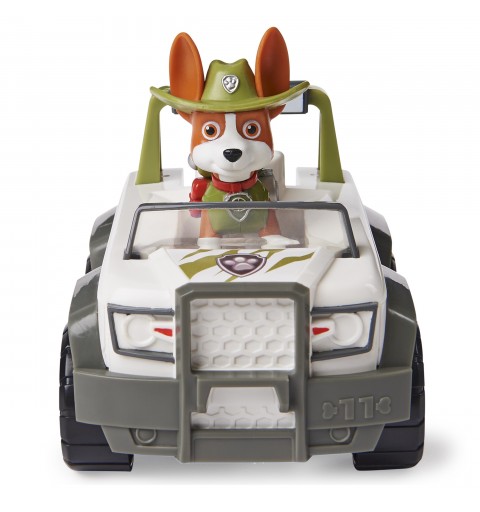 PAW Patrol Dschungel-Fahrzeug mit Tracker-Figur (Basic Vehicle Basis Fahrzeug)