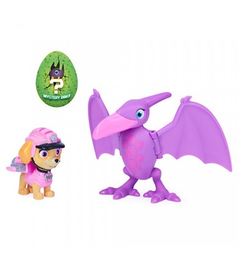PAW Patrol , Dino Rescue Rubble and Dinosaur Action Figure Set, for Kids Aged 3 and up