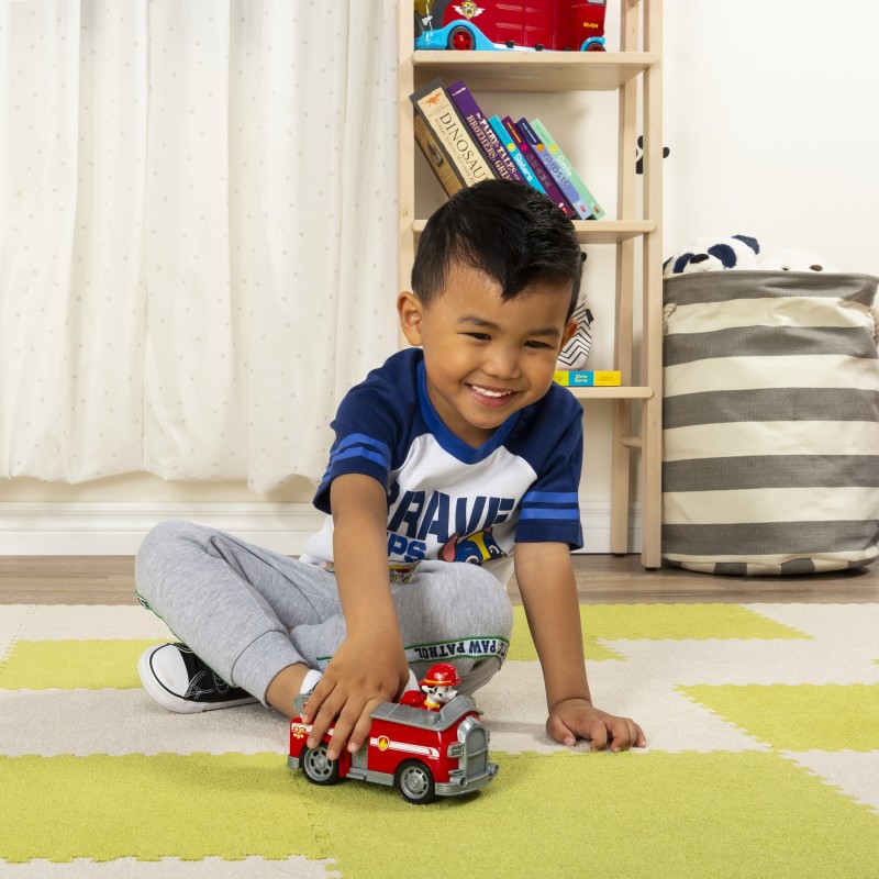 PAW Patrol , Marshall’s Fire Engine Vehicle with Collectible Figure, for Kids Aged 3 and Up