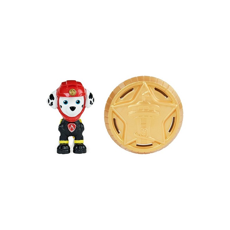 PAW Patrol LA PAT' PATROUILLE - FIGURINES PAT' PATROUILLE MOTO PUPS - Figurine Avec Badge De Policier À Collectionner Moto Pups