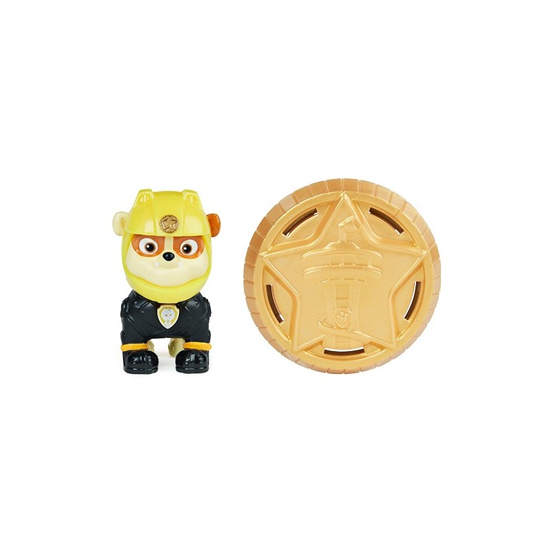 PAW Patrol LA PAT' PATROUILLE - FIGURINES PAT' PATROUILLE MOTO PUPS - Figurine Avec Badge De Policier À Collectionner Moto Pups