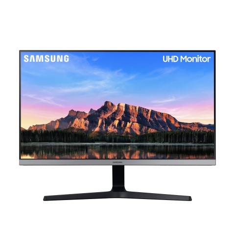 Samsung U28R550UQR 71,1 cm (28 Zoll) 3840 x 2160 Pixel 4K Ultra HD LED Blau, Grau