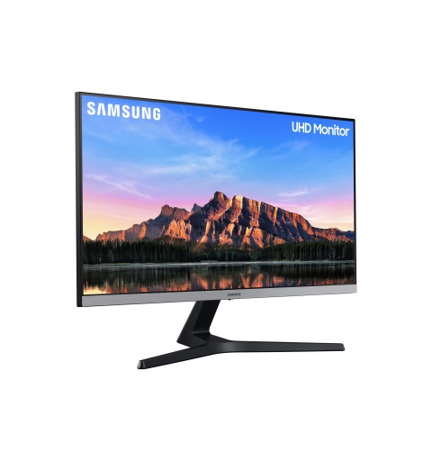 Samsung U28R550UQR 71,1 cm (28 Zoll) 3840 x 2160 Pixel 4K Ultra HD LED Blau, Grau