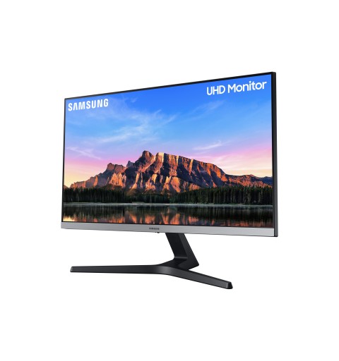 Samsung U28R550UQR 71,1 cm (28 Zoll) 3840 x 2160 Pixel 4K Ultra HD LED Blau, Grau