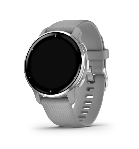 Garmin Venu 2 Plus GPS 3,3 cm (1.3 Zoll) 43 mm AMOLED Grau, Silber