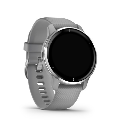 Garmin Venu 2 Plus GPS 3,3 cm (1.3 Zoll) 43 mm AMOLED Grau, Silber