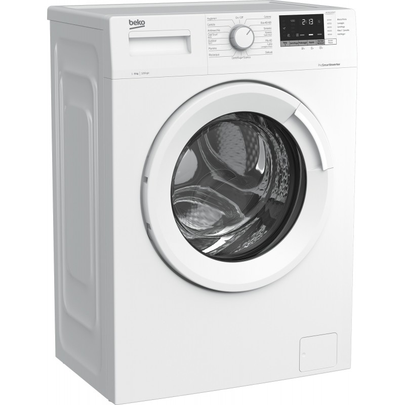 Beko WUX81232WI IT lavatrice Caricamento frontale 8 kg 1200 Giri min C Bianco
