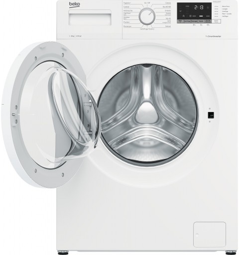 Beko WUX81232WI IT Waschmaschine Frontlader 8 kg 1200 RPM C Weiß