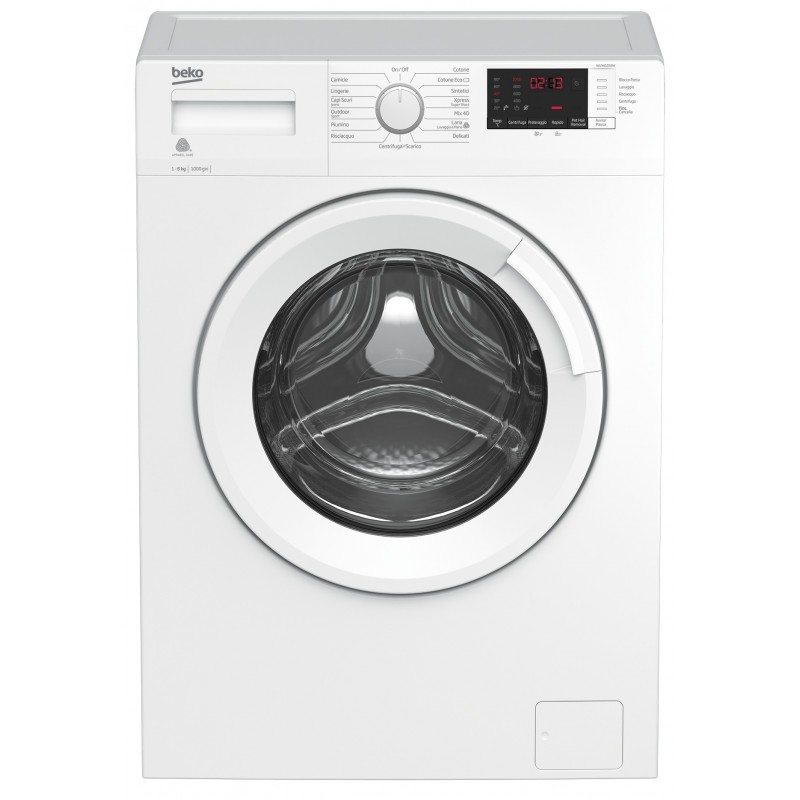 Beko WUX61032W machine à laver Charge avant 6 kg 1000 tr min E Blanc