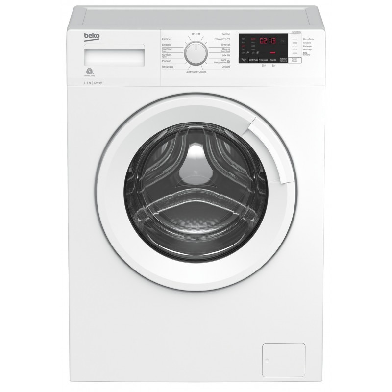 Beko WUX61032W Waschmaschine Frontlader 6 kg 1000 RPM E Weiß